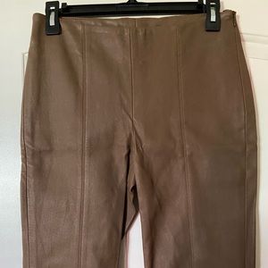 Designer leather pants by AKRIS